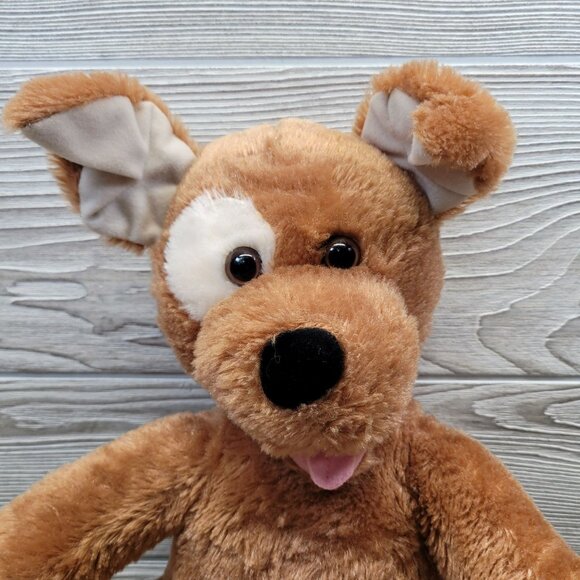 Build A Bear Workshop Plush Dog Toy Goofy Face‎ Floppy Ears Cheeky Tongue BAB - Picture 2 of 10